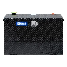 Gloss Black 50-Gallon Combo Aluminum Transfer Tank image 2