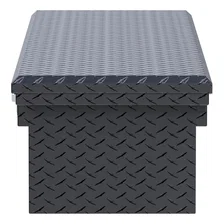 Matte Black Aluminum 69" Crossover Box with Pull Handles (Heavy Packaging) image 5