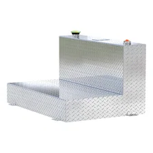 85-Gallon L-Shape Bright Aluminum Transfer Tank image 4