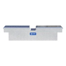 Bright Aluminum 63" Gull Wing Crossover Truck Tool Box (Heavy Packaging) image 2