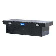 Gloss Black Aluminum 69" Deep Extra-Wide Crossover Truck Tool Box image 3