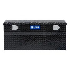 Gloss Black Aluminum 42" Wedge Utility Chest Box (Heavy Packaging) image 2