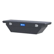 Matte Black Aluminum 63" Angled Truck Tool Box, Low Profile (LTL Shipping Only) image 3