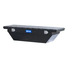 Gloss Black Aluminum 63" Angled Truck Tool Box, Low Profile (LTL Shipping Only) image 3