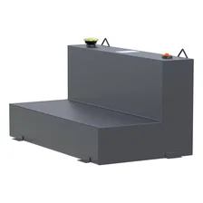 Matte Black 75-Gallon L-Shape Steel Transfer Tank image 4