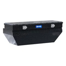 Gloss Black Aluminum 55" Wedged Angled Utility Chest Box (Heavy Packaging) image 1