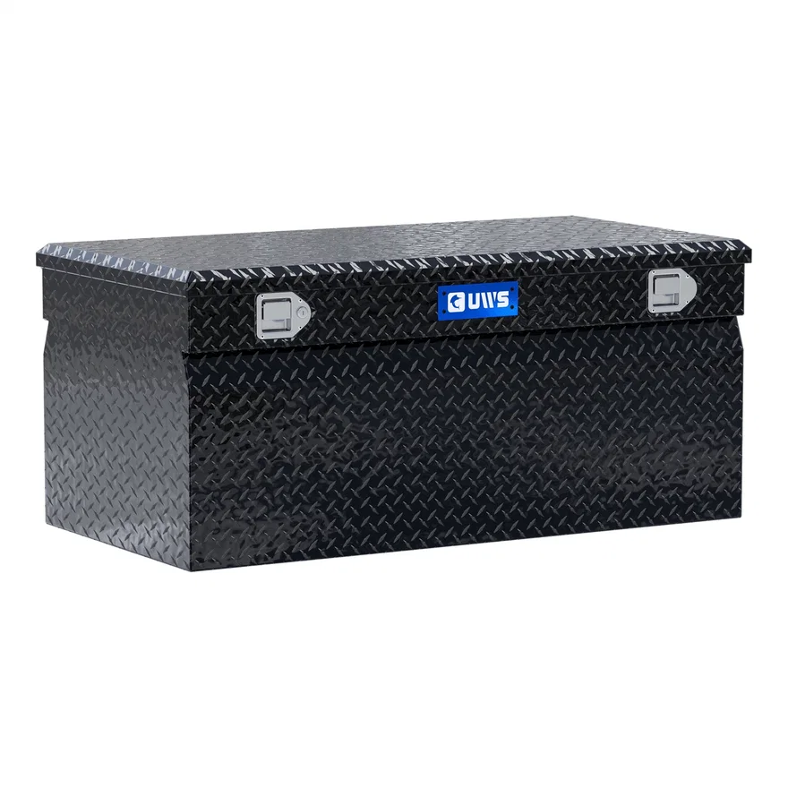 Gloss Black Aluminum 48" Utility Chest Box (Heavy Packaging)