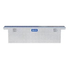 Bright Aluminum 69" Deep Slim Crossover Box with Low Profile (Heavy Packaging) image 2