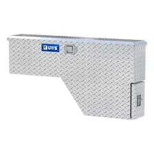 Bright Aluminum 48" Driver-Side Wheel Well Tool Box (Heavy Packaging) image 4