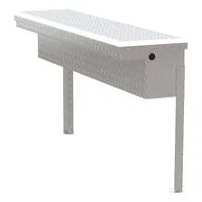Bright Aluminum 48" Truck Side Tool Box with Low Profile (Heavy Packaging) image 6