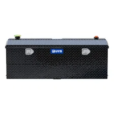 Gloss Black 45-Gallon Combo Aluminum Transfer Tank image 2