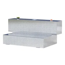 Hammerhead-Style 100-Gallon Bright Aluminum L-Shape Transfer Tank image 3