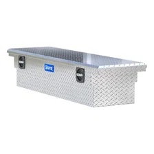 Bright Aluminum 69" Secure Lock Crossover Box with Low Profile (Heavy Packaging) image 4