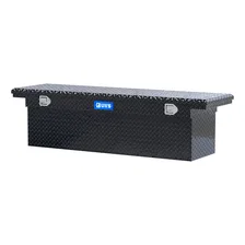 Gloss Black Aluminum 69" Deep Truck Tool Box, Low Profile (Heavy Packaging) image 3