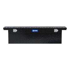 Gloss Black Aluminum 69" Deep Slim Truck Tool Box, Low Profile (Heavy Packaging) image 2
