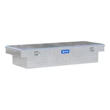 Bright Aluminum 72" Extra-Wide Crossover Truck Tool Box image 1