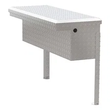 Bright Aluminum 36" Truck Side Tool Box with Low Profile (LTL Shipping Only) image 6
