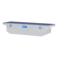 Bright Aluminum 69" Angled Truck Tool Box with Low Profile (LTL Shipping Only) image 3