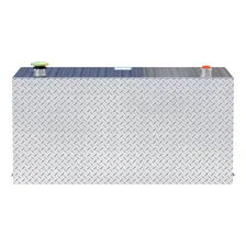 100-Gallon Rectangle Bright Aluminum Transfer Tank image 2