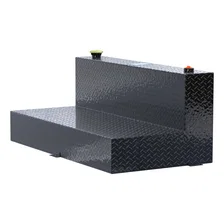 Gloss Black 100-Gallon L-Shape Aluminum Transfer Tank image 4