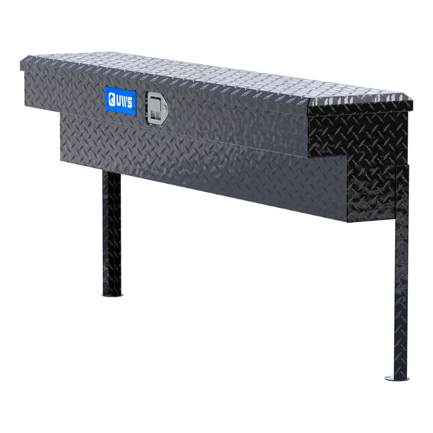 Gloss Black Aluminum 60" Truck Side Tool Box (Heavy Packaging)