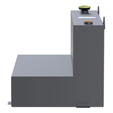 Matte Black 75-Gallon L-Shape Steel Transfer Tank image 5