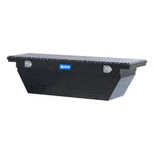 Gloss Black Aluminum 69" Deep Angle Tool Box, Low Profile (Heavy Packaging) image 3