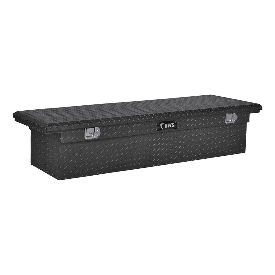 72" Crossover Truck Tool Box with Low Profile (TBS-72-LP-MB Packaged for Parcel)