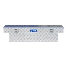 Bright Aluminum 58" Crossover Truck Tool Box with Low Profile (Heavy Packaging) image 2
