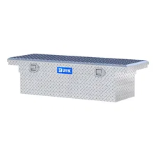 Bright Aluminum 54" Crossover Truck Tool Box with Low Profile (Heavy Packaging) image 3