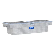 Bright Aluminum 63" Gull Wing Crossover Truck Tool Box (Heavy Packaging) image 1
