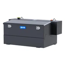 Matte Black Hammerhead-Style 100-Gallon Steel-Aluminum Combo Transfer Tank image 3