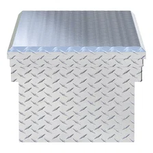 Bright Aluminum 54" Crossover Truck Tool Box with Low Profile (Heavy Packaging) image 5