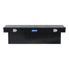 Gloss Black Aluminum 69" Deep Extra-Wide Crossover Truck Tool Box image 2