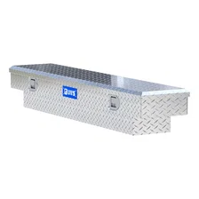 Bright Aluminum 63" Slim-Line Crossover Truck Tool Box (Heavy Packaging) image 4