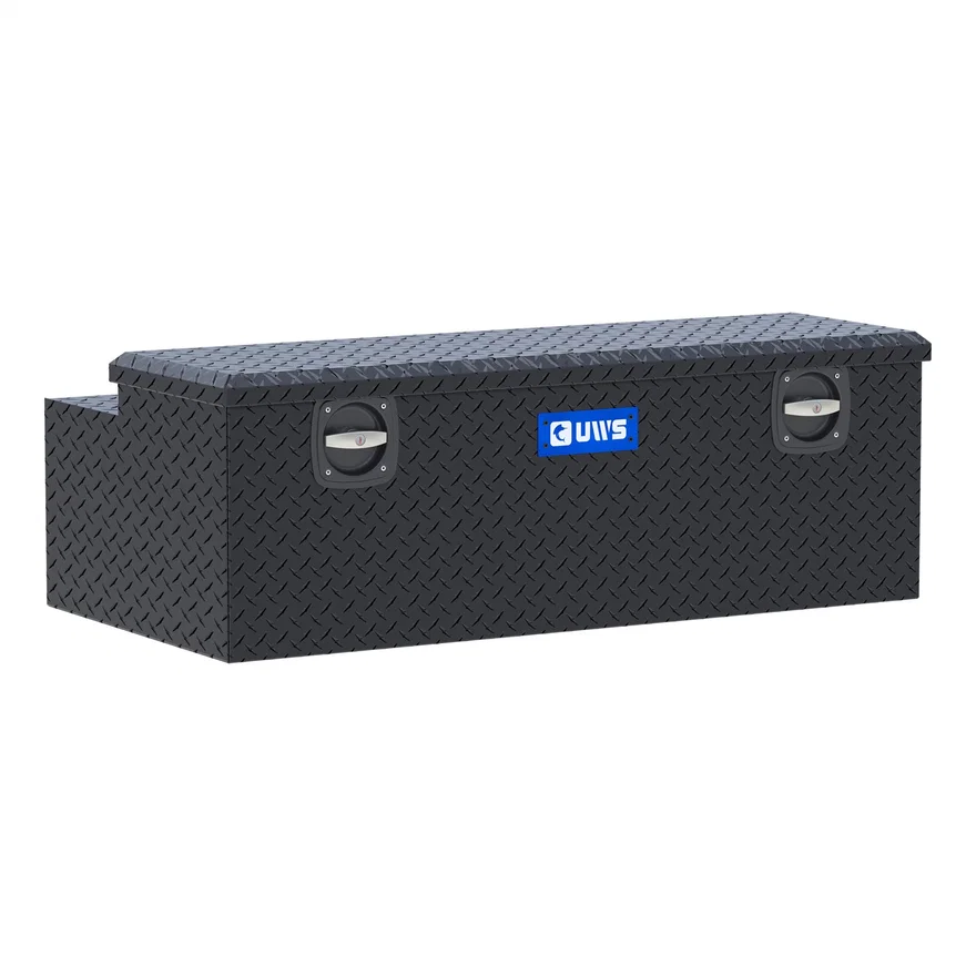 Matte Black Aluminum Secure Lock 48" Under Tonneau Chest Box (LTL Shipping Only)