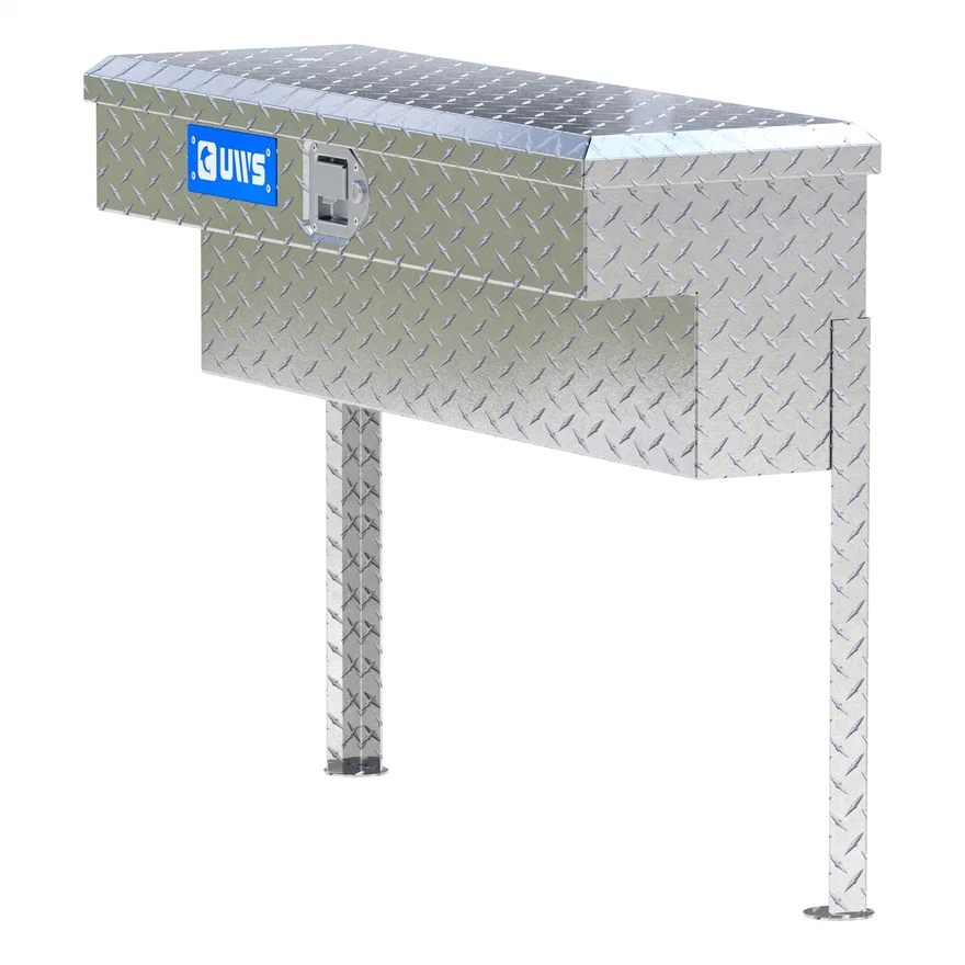 Bright Aluminum 36" Truck Side Tool Box (Heavy Packaging)
