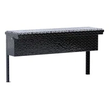 Gloss Black Aluminum 48" Truck Side Tool Box, Low Profile (LTL Shipping Only) image 4