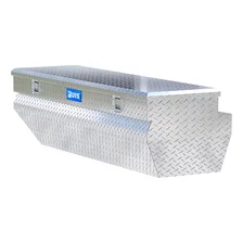 Bright Aluminum 62" Wedged Angled Utility Chest Box (Heavy Packaging) image 4