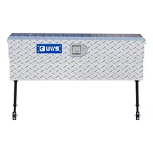 Bright Aluminum 36" Truck Side Tool Box with Space-Saving Legs image 2