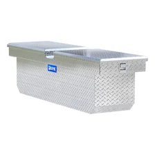 Bright Aluminum 72" Deep Gull Wing Crossover Truck Tool Box image 4