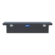 Matte Black Aluminum 72" Truck Tool Box with Low Profile (LTL Shipping Only) image 2
