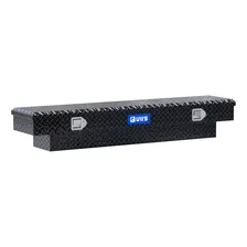 Gloss Black Aluminum 60" Slim-Line Crossover Truck Tool Box (Heavy Packaging) image 1