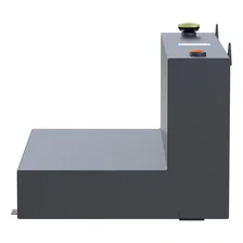 Matte Black 85-Gallon L-Shape Steel Transfer Tank image 5