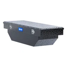 Gloss Black Aluminum 60" Angled Crossover Truck Tool Box (Heavy Packaging) image 4