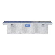 Bright Aluminum 63" Crossover Truck Tool Box, Low Profile (LTL Shipping Only) image 2