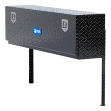 Gloss Black Aluminum 60" Single-Door Topside Truck Tool Box (Heavy Packaging) image 1