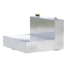 50-Gallon L-Shape Bright Aluminum Transfer Tank image 4