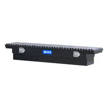 Gloss Black Aluminum 63" Slim-Line Truck Tool Box, Low Profile (Heavy Packaging) image 3
