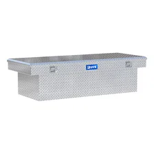 Bright Aluminum 69" Deep Extra-Wide Crossover Truck Tool Box image 1